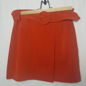 Wrap Mini Skirt
